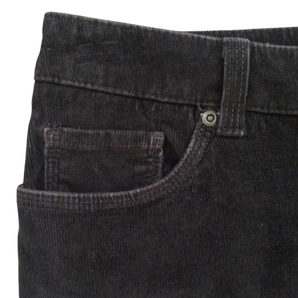 Sonoma Women's Brown Stretch Bootcut Corduroy Pants Size 8 Petite - Picture 4 of 10